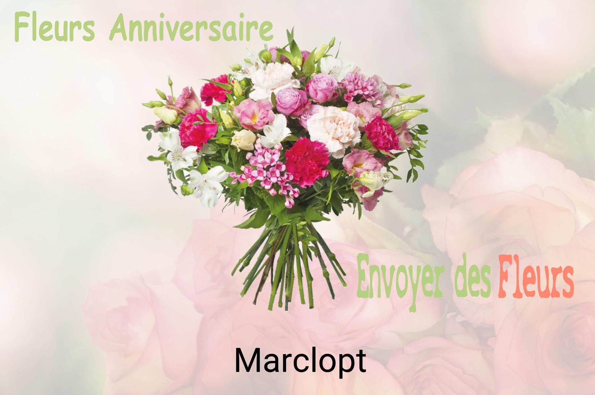 Bouquet de fleurs d’anniversaire livré à Marclopt